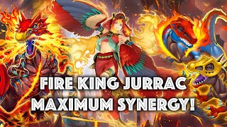 Fire is Back!!! | Fire King Jurrac Deck Profile Post DOOD