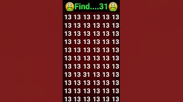 🔢 | Can You Solve It?Odd Even Find Number Puzzle | Viral ShortsFind the Hidden Number 🔎 Brain Puzzle