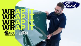 VINYL WRAP ASMR: A Step-by-Step Guide FORD RAPTOR 2024 TAILGATE