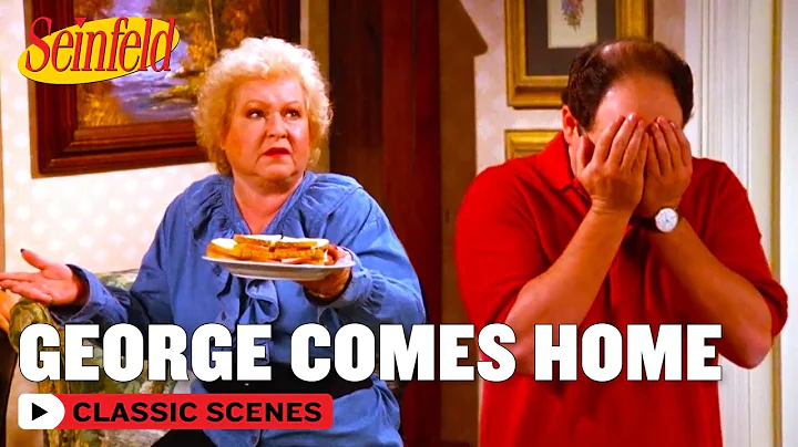 George Moves Back In With His Parents | The Puffy Shirt | Seinfeld