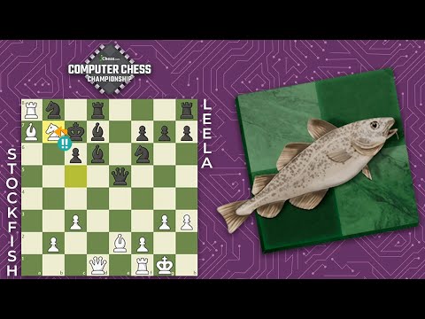 TCEC15 superfinal to Scid: LEELA vs StockFish - St-Brieuc chess club