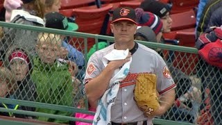 BAL@BOS: Bundy allows two runs in seven-plus frames