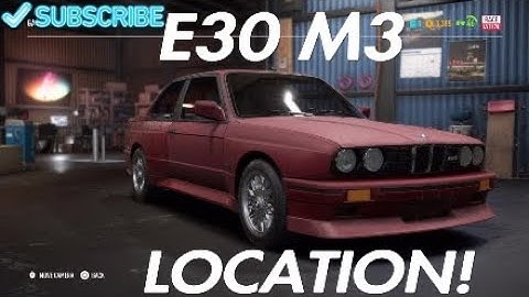 NFS payback hidden BMW E30 M3 location!! Plus escape route! (Second location)