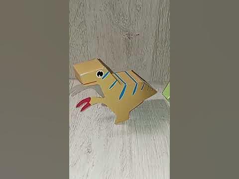 Фигурки из картона - YouTube