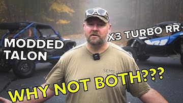 Modded Honda Talon Can - Am X3 XRS Turbo RR Comparison