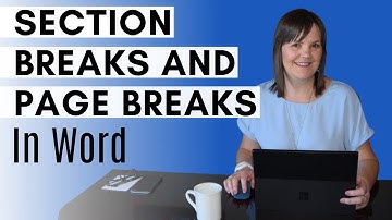 Difference between Section Breaks and Page Breaks in Word