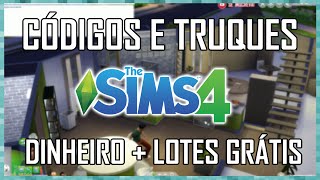 CÓDIGO DINHEIRO INFINITO THE SIMS 4 - PC - MAC - PS4 - XBOX ONE - CHEATS E  TRUQUES - TUTORIAL 