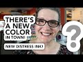 Let's make a card with the brand new Distress Ink color from Tim Holtz!