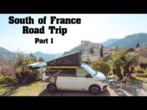 South of France Road Trip - Part 1. Camping on the French Coast and Driving the Monaco F1 Track