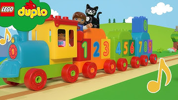 LEGO DUPLO - Learning Numbers For Toddlers - Number Train + More Nursery Rhymes | Cartoons and Songs