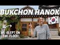 24 Hours in a TRADITIONAL KOREAN HANOK in Bukchon Village