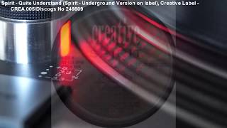 Spirit - Quite Understand ('Spirit - Underground Version' on label) (1992)