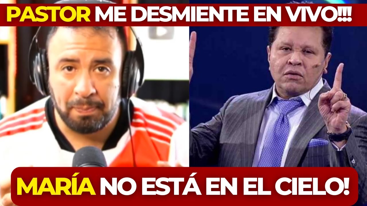 PASTOR me acorrala en vivo! ¿LA VIRGEN MARÍA NO ESTÁ EN LOS CIELOS?