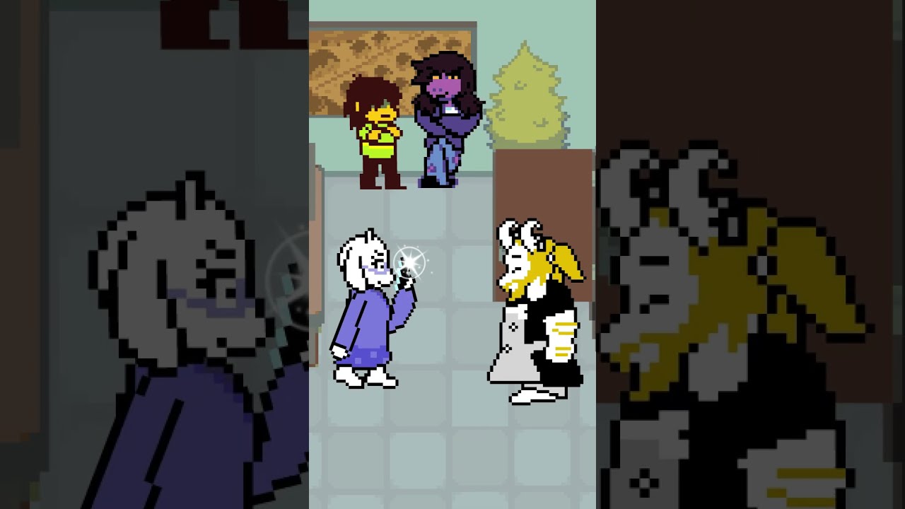 Toriel Gets Asgore New Clothes Deltarune Kris Susie Lipsync