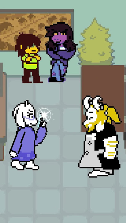 Toriel Gets Asgore New Clothes #deltarune #kris #susie #lipsync