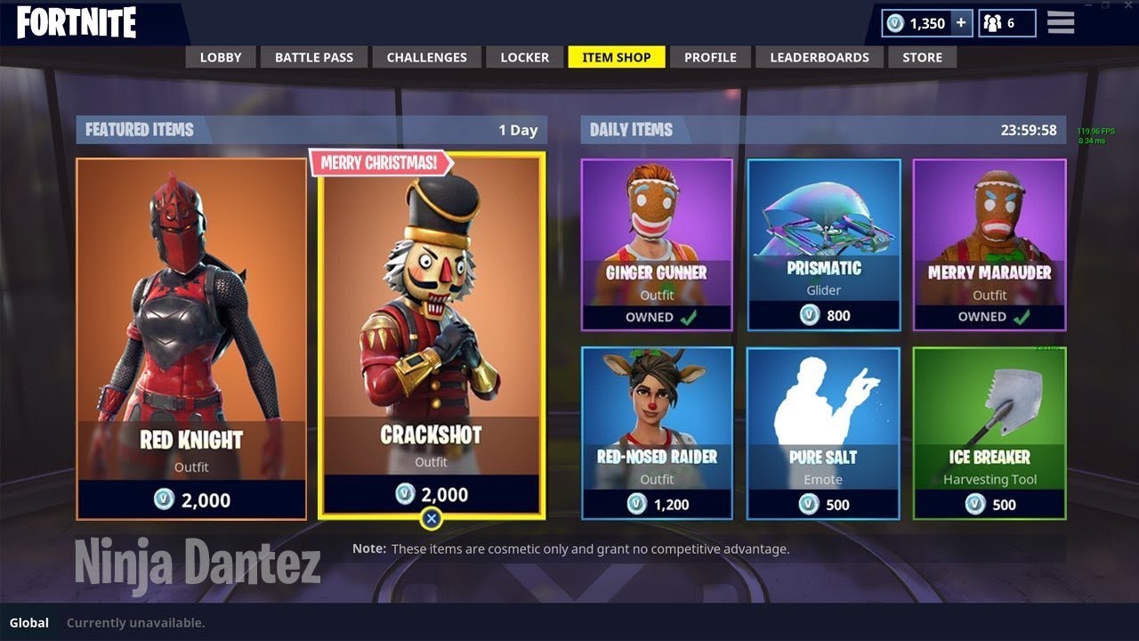 New ITEM SHOP COUNTDOWN December 1st New Skins Fortnite Item Shop