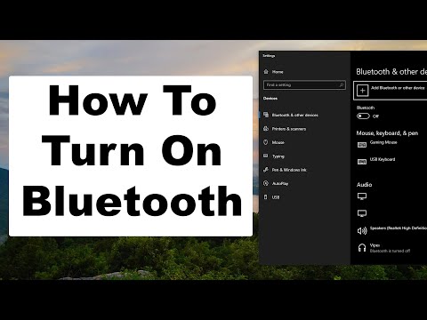 How To Turn On Bluetooth In Windows 10 - How to Pair & Connect Devices - A Quick & Easy PC Guide hqdefault