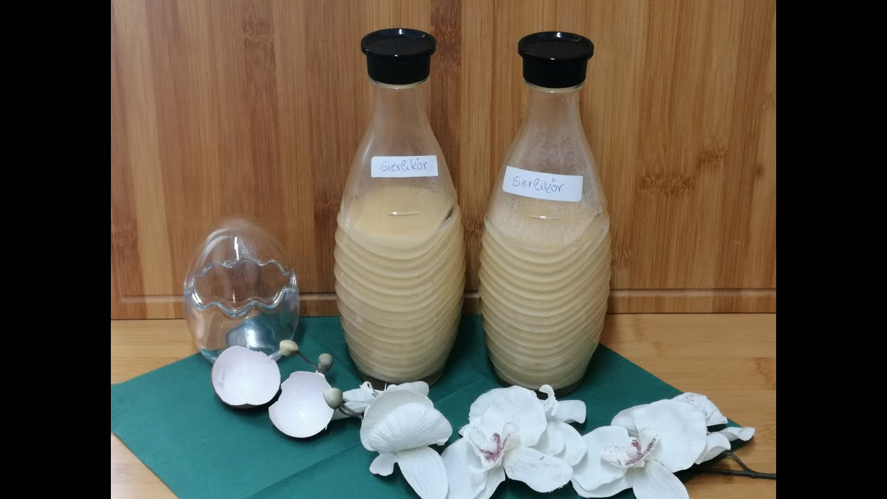 Eierlikör mit Rum auf eine leckere besondere Art