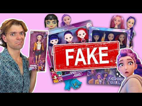 The weird world of FAKE K-Pop Demon Hunters dolls! thumbnail