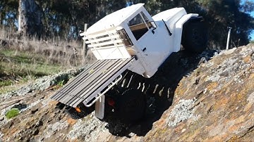 WPL C44-KM: Epic winch action