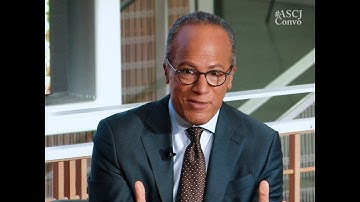 Lester Holt in Conversation with Willow Bay: #ASCJConvo