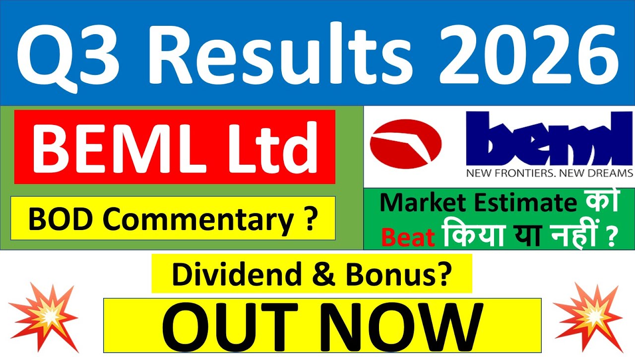 BEML q3 results 2026 | BEML results today | BEML Share News | BEML Share latest news | BEML Dividend