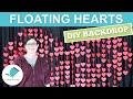 DIY Floating Hearts Decoration