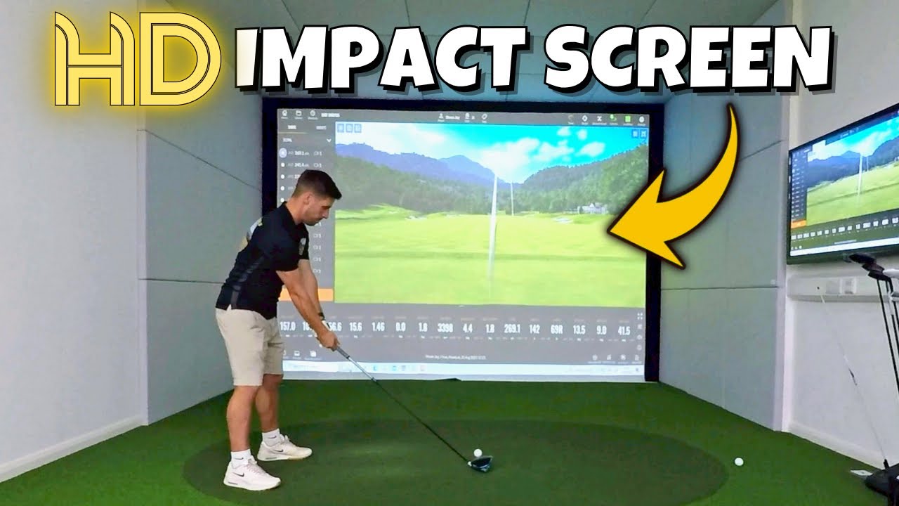 Why Buy an Expensive Impact Screen for Your Golf Simulator? 