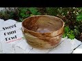 Woodturning - Sweet Gum Bowl