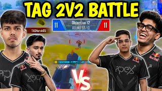 TAG Boys 2v2 Room Battle💀🔥 Jonathan, Hydro Vs Jelly, Harsh🥶 Insane Fight