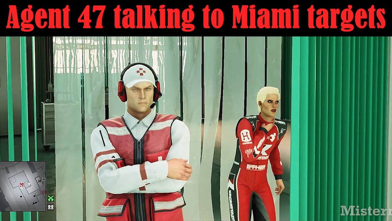 Hitman 2 Savage Agent 47 Quotes Talk To Targets Miami Map Version Youtube