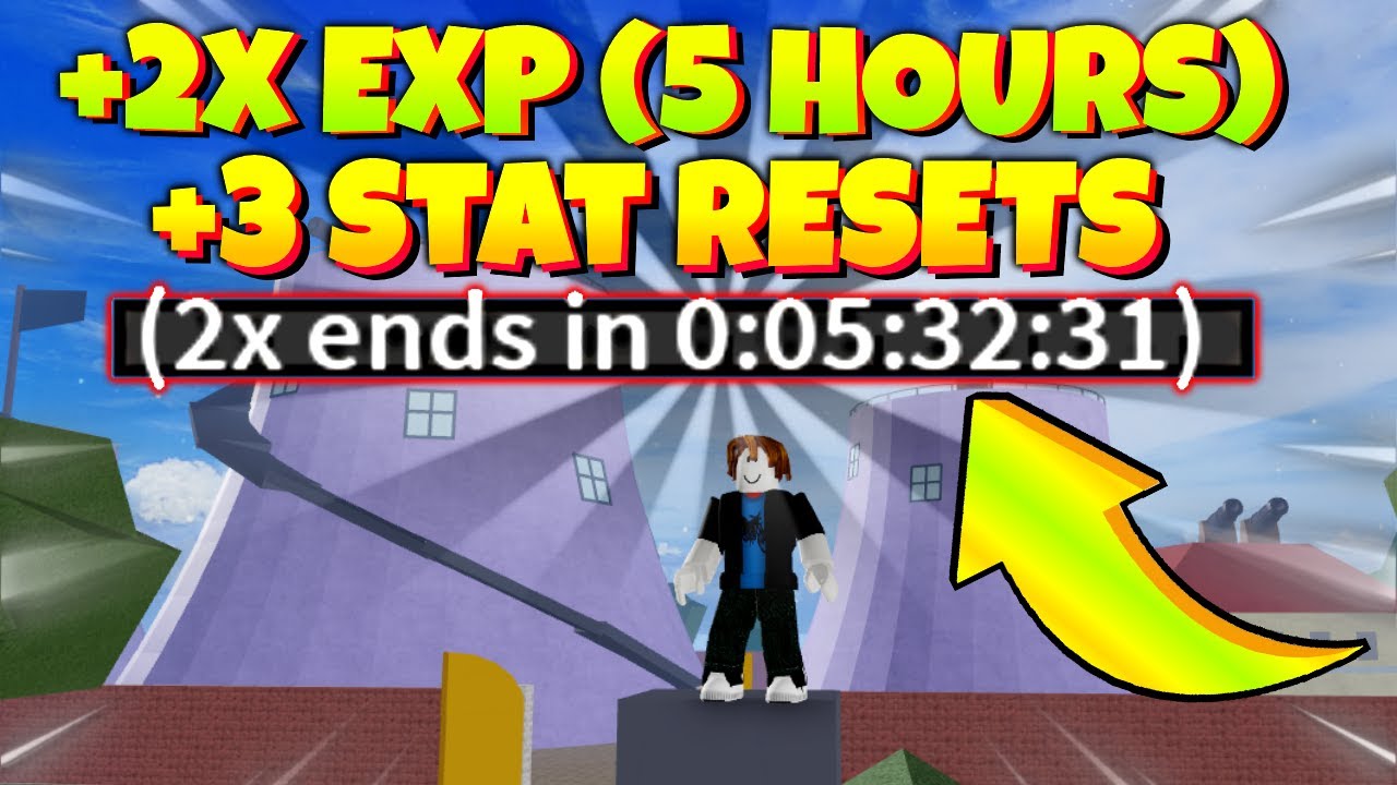 Bloxfruits New & Free Working 2x Exp & Reset Stat Codes