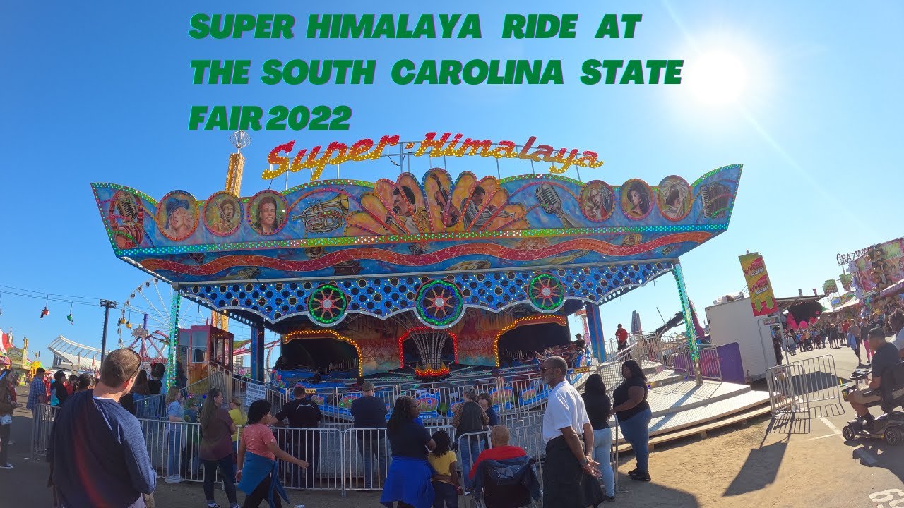 Super Himalaya ride at the South Carolina State Fair 2022 YouTube