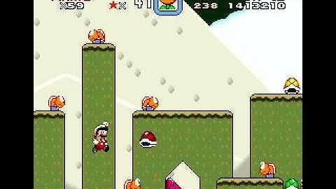 Super Mario World Custom Level: Scroll Mountains