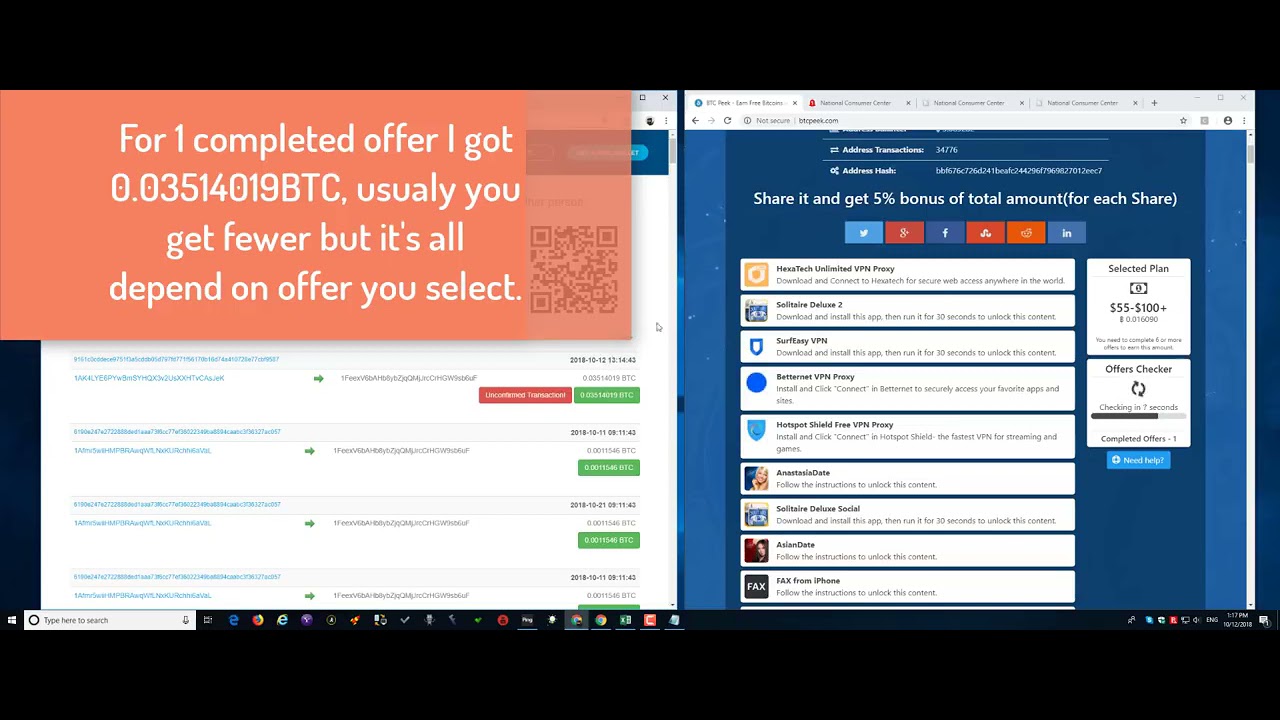 How to Earn Bitcoin 2020 Video Guide Step by Step Instruction 720p ...