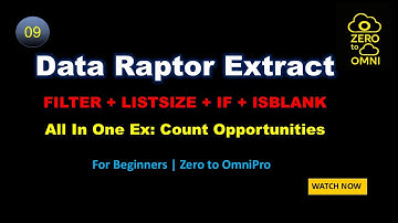 9. Salesforce OmniStudio: Count Opportunities by Stage | FILTER + LISTSIZE + IF + ISBLANK Explained