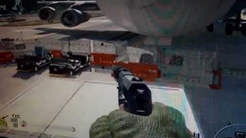 MW2:how to get on plane wing in terminal