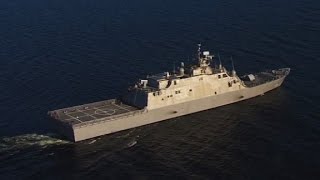Navy tests new warship