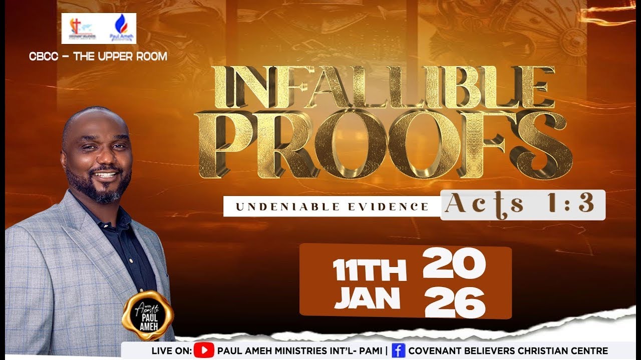 UNDENIABLE EVIDENCE || SUNDAY (SECOND SERVICE) WITH APOSTLE PAUL AMEH (11TH JANUARY 2026)