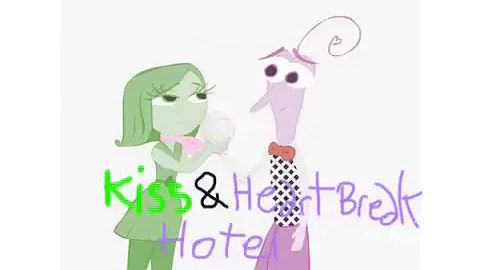 Disgust The Emotion 2017 Inside Out: Fear x Disgust Kiss & Heartbreak Hotel 💜💚