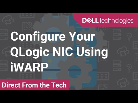 Configure Your QLogic NIC Using iWARP