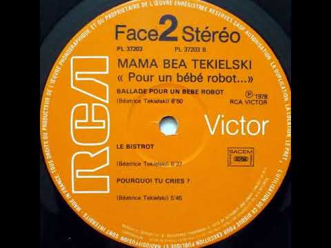 Mama Béa Tekielski – Pour Un Bébé-Robot  – Vinyl (LP, Album