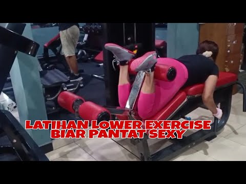 Latihan Lower Exercise ala Tante April Supaya Pantat Terlihat Sexy