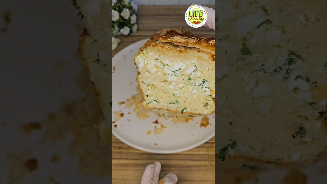 Bi börek nasıl bu kadar hem lezzetli hemde pratik olur😋 sırp böreği (gibanica) #sırpböreği #gibanica