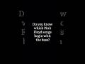 Pink Floyd has a few songs that begin with bass? #PinkFloyd #DSOTM #bass #AltMusic #BehindTheSong