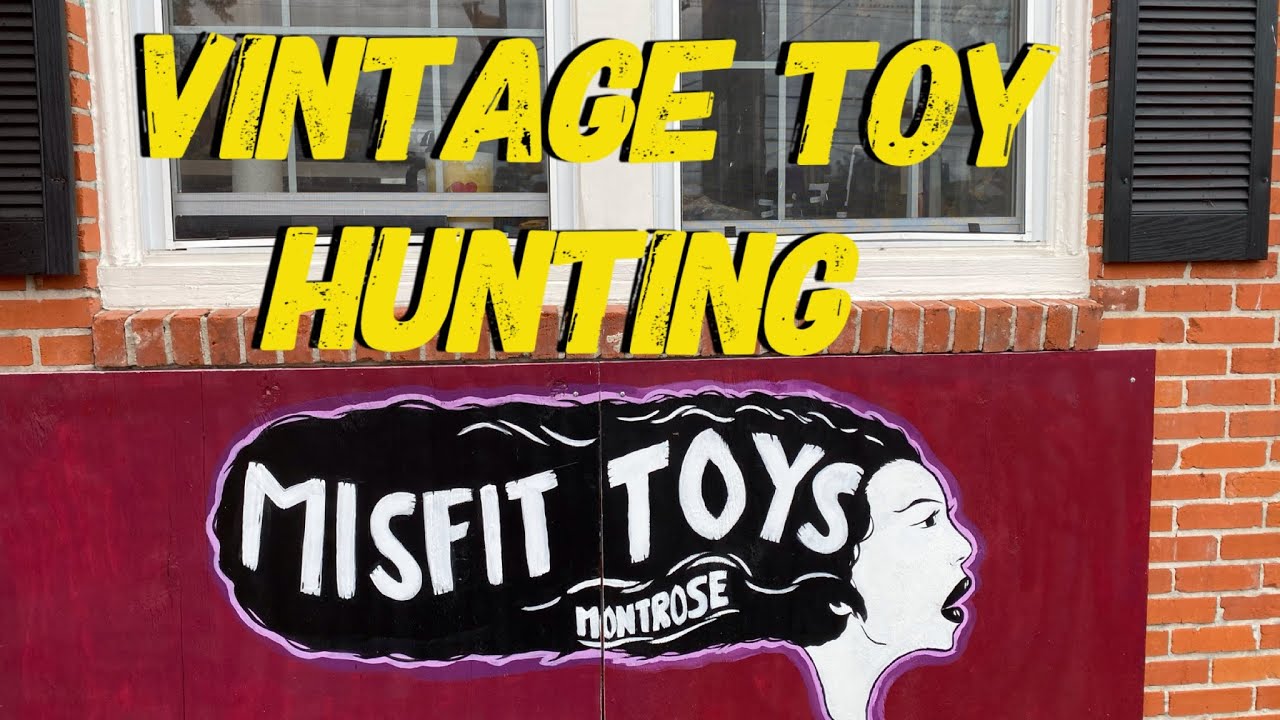 Vintage Toy Hunt at Misfit Toys Houston 2020 toy hunting YouTube
