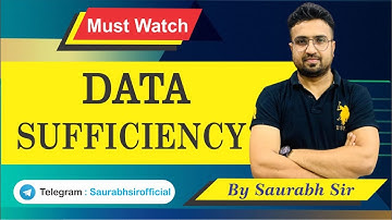 "Data Sufficiency" Aptitude Series # 127 : #DILRDS #MBA_Trainer #8871383926_MBA_Trainer