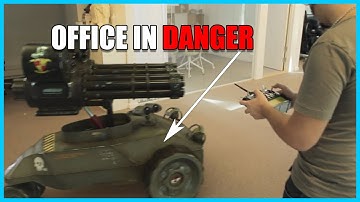 Droid destroys office Mari and Renderman tutorial