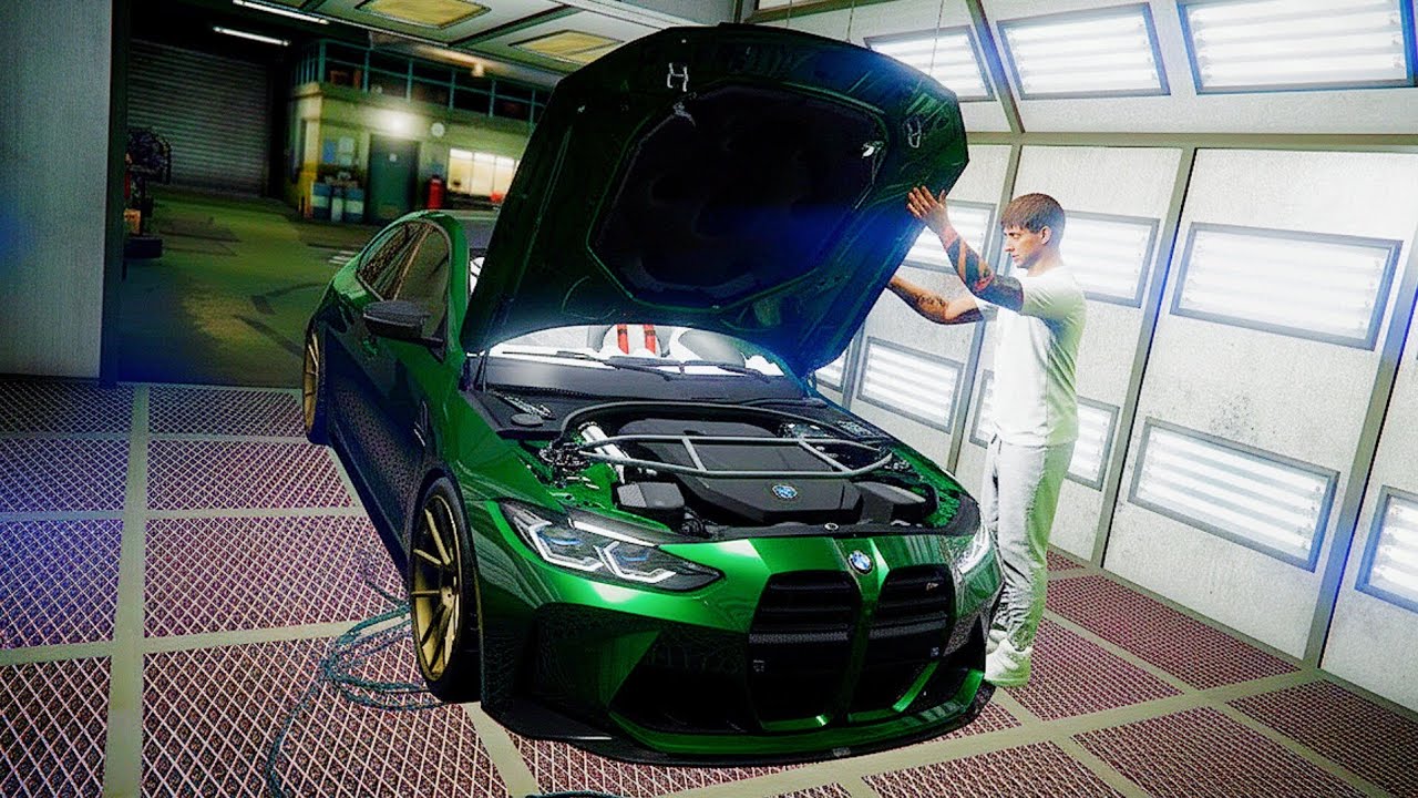 INSTALEI O CAPÔ DE CARBONO NA M3 G80 DO SORTEIO💯💯💯