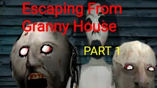 Granny 3  Comedy Escaping From The Granny House ( PART -1 ) SUBSCRIBE, LIKE, SHARE